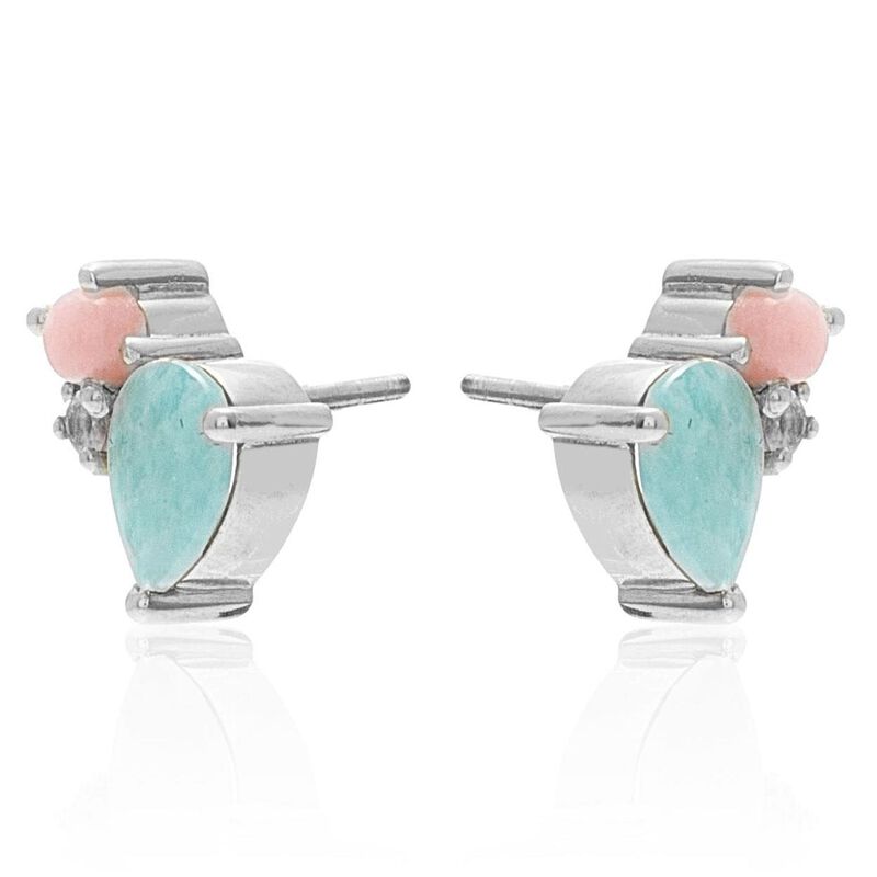 Silk & Steel Bloom Studs image number 2